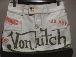 Von Dutch Mini Skirt - Size Small